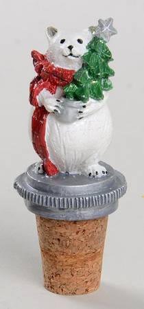 Snow Bear Cork Topper