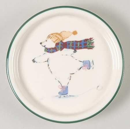 Snow Bear Individual Deco Stone Coaster