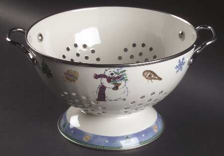 Snow Bear 3 Quart Metal Colander by Pfaltzgraff