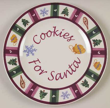 Snow Bear Cookie Plate