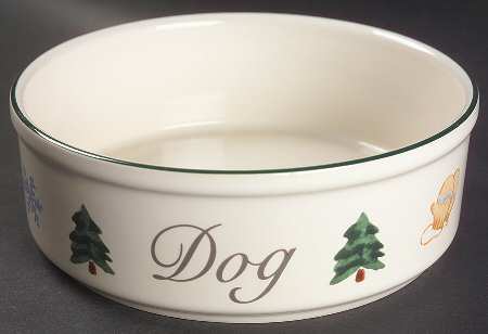 Snow Bear Medium Pet Bowl