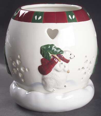 Snow Bear 2-Piece Pierced Lighting
