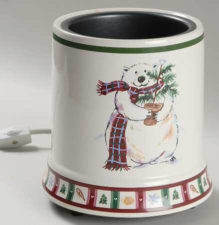 Snow Bear Electric Candle Jar Warmer