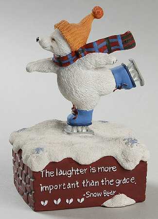 Snow Bear Figurine