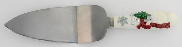 Snow Bear Pie & Cake Server with Stainless Blade