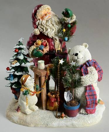 Snow Bear Figurine