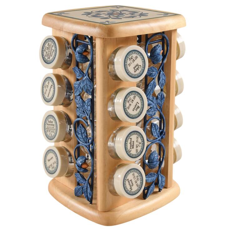 Orleans Rack for Lazy Susan Spice Jar Set