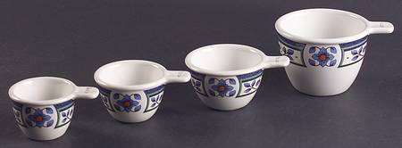Orleans Measuring Cup Set (1 Cup,1/2 Cup,1/3 Cup,1/4 Cup)