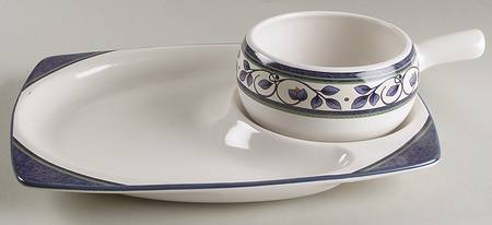 Orleans Snack Set with 11" (SNTR11) Tray & Stick Handle Soup (SOH)