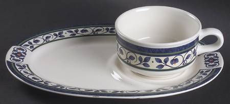 Orleans Snack Tray & Soup Mug Set