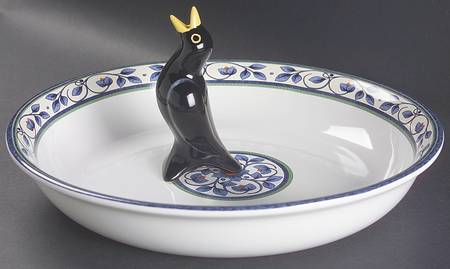 Orleans 10" Pie Baking Plate with Pie Bird