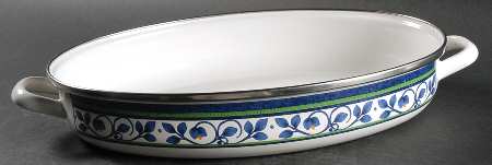 Orleans 13" Metal Oval Roaster