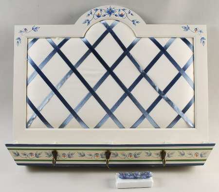 Orleans Bulletin Board-Cloth & Wood