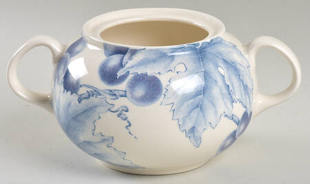 Vineyard Sugar Bowl No Lid
