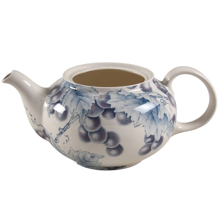 Vineyard Teapot No Lid