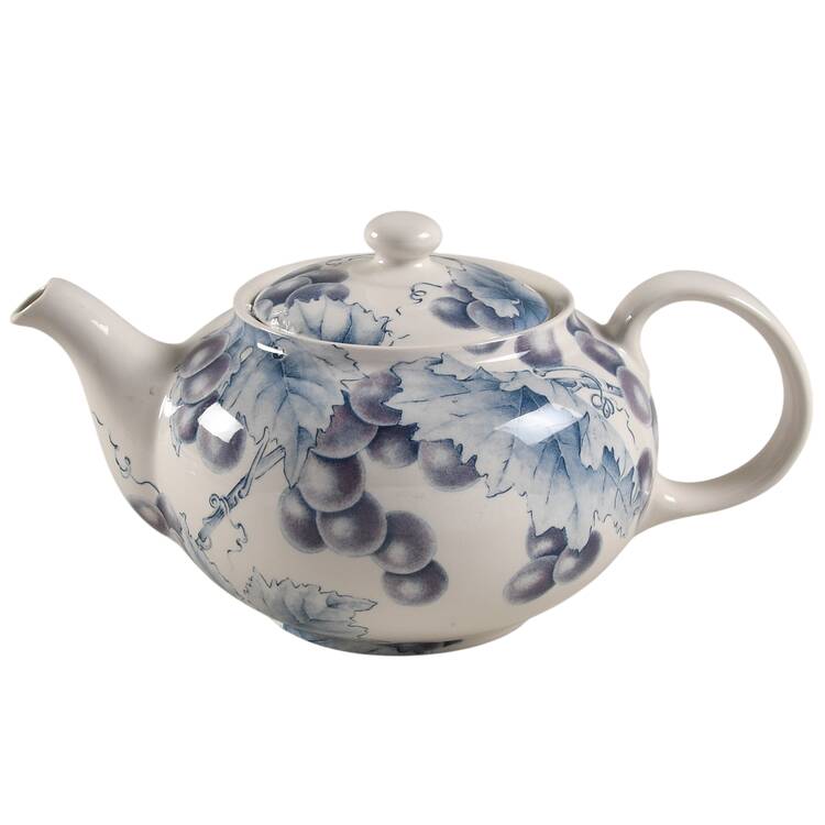 Vineyard Teapot & Lid