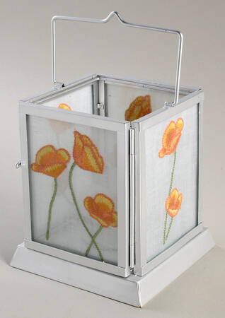 Sunshine Stain Glass Candleholder