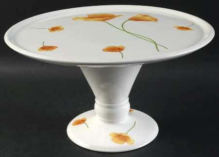 Sunshine 11" Diameter Pedestal Cake Stand