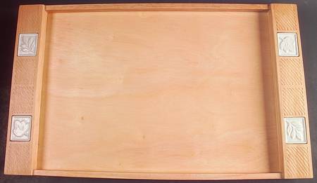 Sierra Rectangular Wood Tray