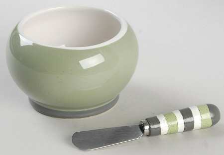Sphere Dip Bowl & Spreader Set