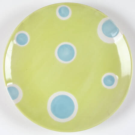 Confetti Streamers Salad Plate