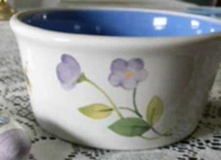 Petals Dip Bowl & Spreader Set