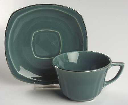PCP154 Flat Cup & Saucer Set