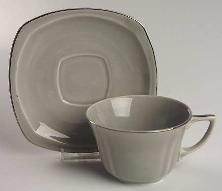 PCP155 Flat Cup & Saucer Set