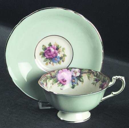 Tapestry Rose Mint Green by Paragon