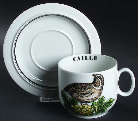 Service Chasse Oversized Cup & Saucer Set