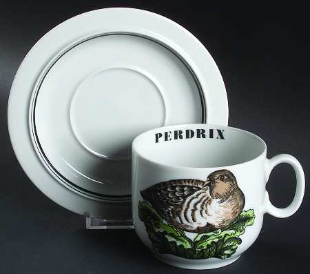 Service Chasse Oversized Cup & Saucer Set