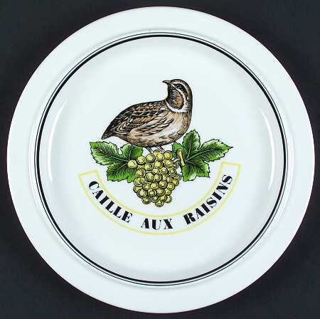 Service Chasse Luncheon Plate