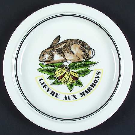 Service Chasse Luncheon Plate