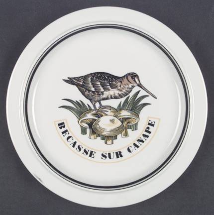 Service Chasse by Porcelaine d'Auteuil
