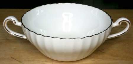 499 Flat Cream Soup Bowl