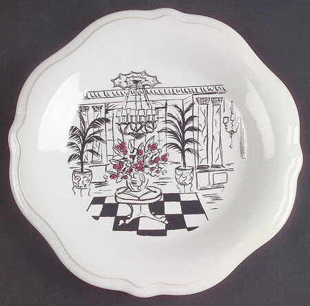 Grand Hotel Grand Reception Accent Salad Plate