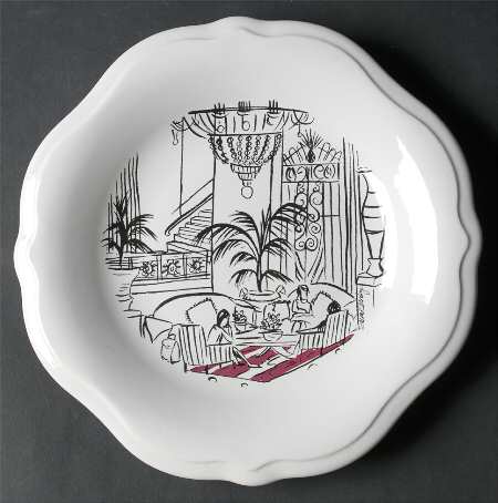Grand Hotel Grand Reception Accent Salad Plate