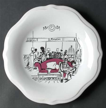 Grand Hotel Grand Reception Accent Salad Plate