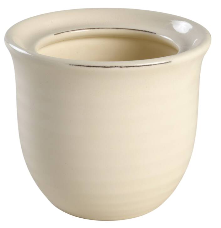 Rustic White Sugar Bowl No Lid