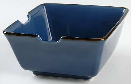 Asian Square Blue Noodle Bowl