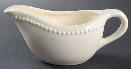 Emma White Gravy Boat