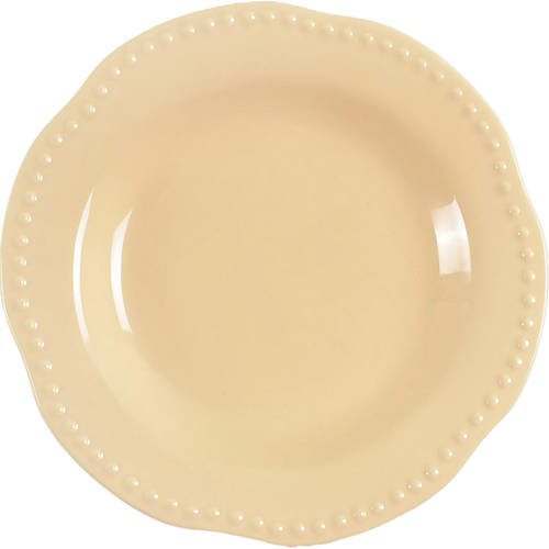 Emma Yellow Salad Plate