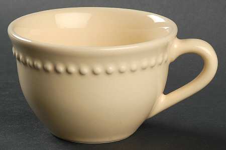 Emma Yellow Flat Cup
