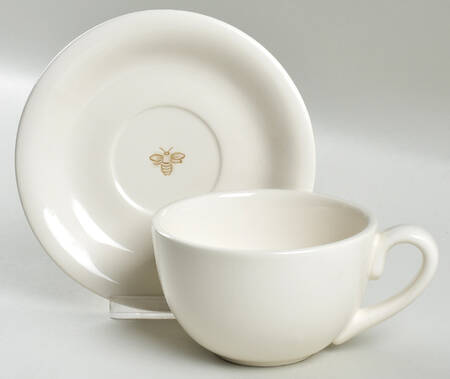 Bee Ivory Breakfast Cup & Saucer Set