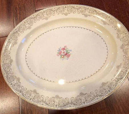 PCP162 14" Oval Serving Platter