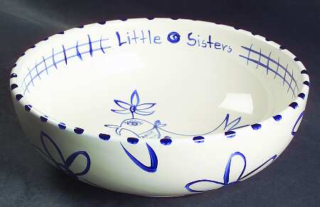 Four Sisters 7" Individual Pasta Bowl
