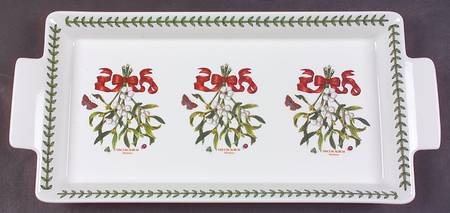 Botanic Garden Mistletoe Large Sandwich Tray