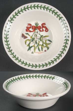 Botanic Garden Mistletoe Oatmeal Bowl