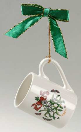 Botanic Garden Mistletoe Mug Ornament