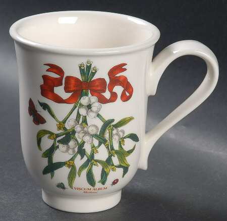 Botanic Garden Mistletoe Beaker (English Mug)